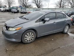 Honda Civic Vehiculos salvage en venta: 2012 Honda Civic LX