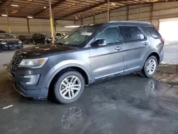 Ford Explorer xlt salvage cars for sale: 2017 Ford Explorer XLT