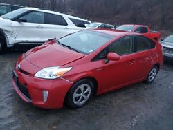 Salvage cars for sale from Copart Marlboro, NY: 2012 Toyota Prius