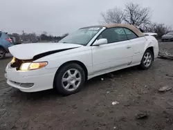 Toyota salvage cars for sale: 2002 Toyota Camry Solara SE