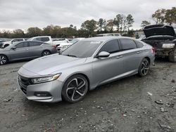 Salvage cars for sale at Byron, GA auction: 2018 Honda Accord Sport