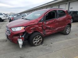 Salvage cars for sale at Louisville, KY auction: 2018 Ford Ecosport SE