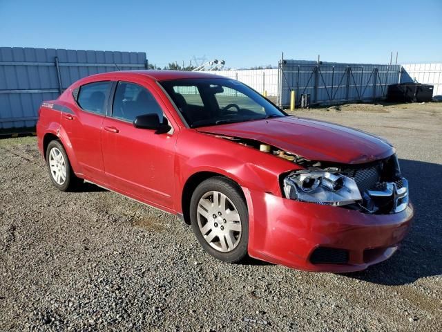 2012 Dodge Avenger SE