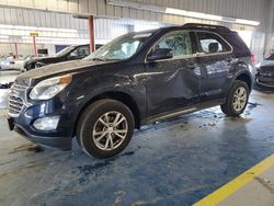 Salvage cars for sale at Fort Wayne, IN auction: 2016 Chevrolet Equinox LT