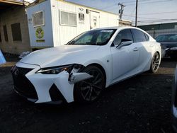 Lexus is 350 f s salvage cars for sale: 2021 Lexus IS 350 F Sport