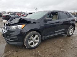 Salvage cars for sale at Indianapolis, IN auction: 2019 Ford Edge SE