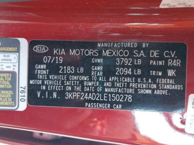 2020 KIA Forte FE