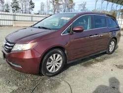 Honda Vehiculos salvage en venta: 2016 Honda Odyssey SE