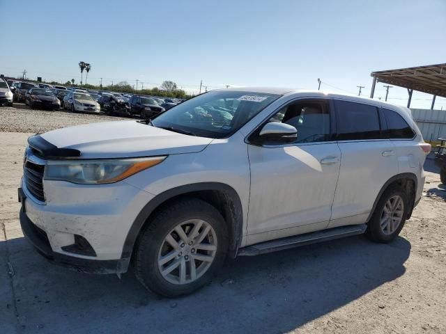 2015 Toyota Highlander LE