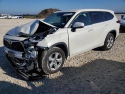 Toyota salvage cars for sale: 2021 Toyota Highlander L