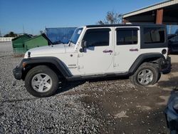 Jeep Wrangler Unlimited Sport salvage cars for sale: 2015 Jeep Wrangler Unlimited Sport