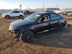 Salvage cars for sale at Dyer, IN auction: 2015 Volkswagen Jetta SE