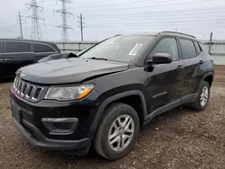 Salvage SUVs for sale at auction: 2018 Jeep Compass Sport