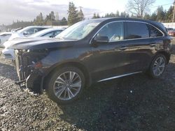 Acura mdx salvage cars for sale: 2018 Acura MDX Technology