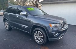 Jeep salvage cars for sale: 2015 Jeep Grand Cherokee Limited