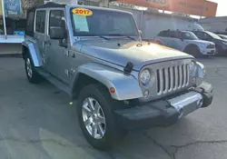 2017 Jeep Wrangler Unlimited Sahara en venta en Rancho Cucamonga, CA