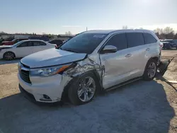 2016 Toyota Highlander Limited en venta en Lawrenceburg, KY