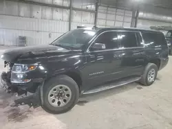 Salvage cars for sale at Des Moines, IA auction: 2016 Chevrolet Suburban K1500 LTZ