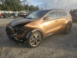 Salvage cars for sale at Riverview, FL auction: 2020 KIA Sportage SX