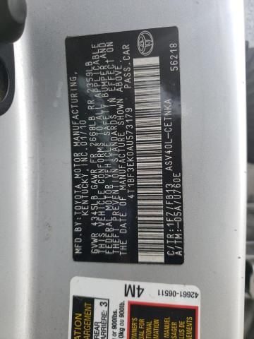 2010 Toyota Camry Base