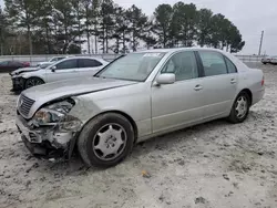 Salvage cars for sale at Loganville, GA auction: 2002 Lexus LS 430