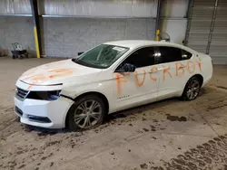 Chevrolet Impala lt Vehiculos salvage en venta: 2015 Chevrolet Impala LT