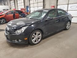 Chevrolet salvage cars for sale: 2014 Chevrolet Cruze LTZ