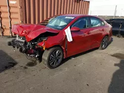 Salvage cars for sale at New Britain, CT auction: 2023 KIA Forte LX