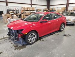 Honda salvage cars for sale: 2018 Honda Civic LX