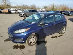 Salvage cars for sale at Woodburn, OR auction: 2016 Ford Fiesta SE