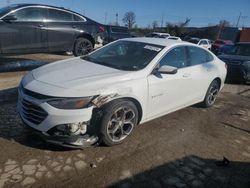 Chevrolet salvage cars for sale: 2021 Chevrolet Malibu LT