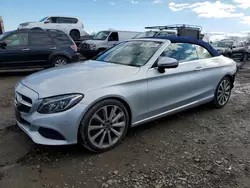 Salvage cars for sale at Hillsborough, NJ auction: 2018 Mercedes-Benz C 300 4matic