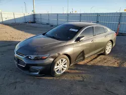 Chevrolet salvage cars for sale: 2017 Chevrolet Malibu LT