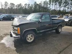 Salvage cars for sale at Harleyville, SC auction: 1991 GMC Sierra C1500