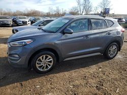 Salvage cars for sale at Chicago Heights, IL auction: 2018 Hyundai Tucson SEL