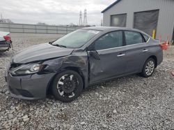 Nissan salvage cars for sale: 2017 Nissan Sentra S