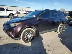 Toyota salvage cars for sale: 2017 Toyota Rav4 LE