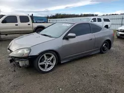 Salvage cars for sale at Anderson, CA auction: 2005 Acura RSX