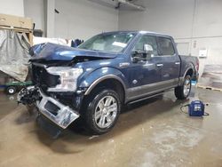 Salvage cars for sale at Elgin, IL auction: 2018 Ford F150 Supercrew