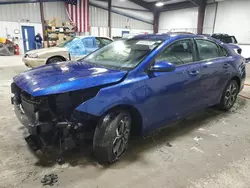 Salvage cars for sale at West Mifflin, PA auction: 2021 KIA Forte FE