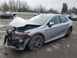 Salvage cars for sale at Portland, OR auction: 2021 Toyota Camry SE