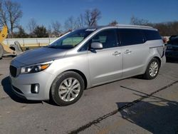 Salvage cars for sale from Copart Rogersville, MO: 2016 KIA Sedona EX