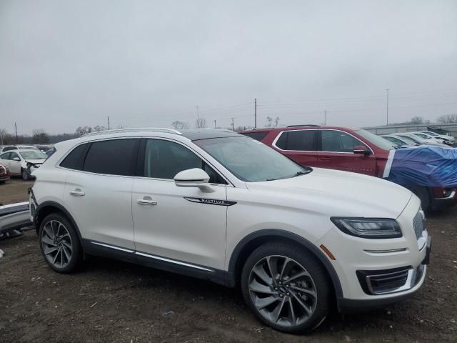 2019 Lincoln Nautilus Reserve