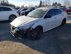 Salvage cars for sale at Bowmanville, ON auction: 2021 Nissan Sentra SR