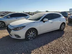 Salvage cars for sale at Phoenix, AZ auction: 2015 Mazda 3 Grand Touring