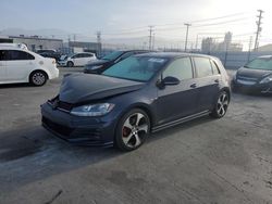 Volkswagen gti salvage cars for sale: 2018 Volkswagen GTI S/SE