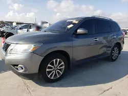 Nissan salvage cars for sale: 2015 Nissan Pathfinder S