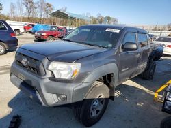 Salvage cars for sale at Spartanburg, SC auction: 2013 Toyota Tacoma Double Cab