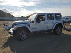 Salvage cars for sale at Brookhaven, NY auction: 2024 Jeep Wrangler High Altitude 4XE