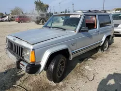 Salvage cars for sale at Los Angeles, CA auction: 1985 Jeep Cherokee Laredo